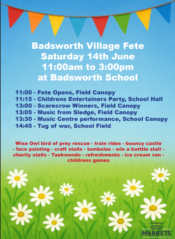 Running order of the day